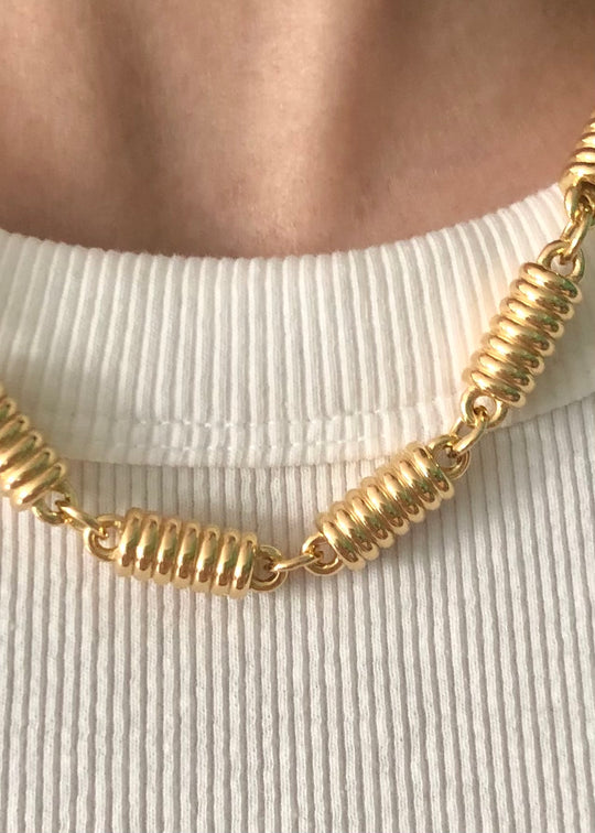 Anchor Wide Link Chain Necklace
