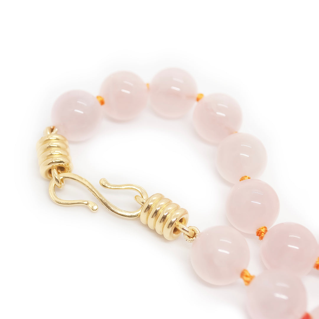 Rose Quartz Strand Necklace