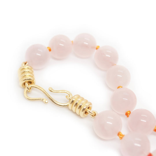 Rose Quartz Strand Necklace