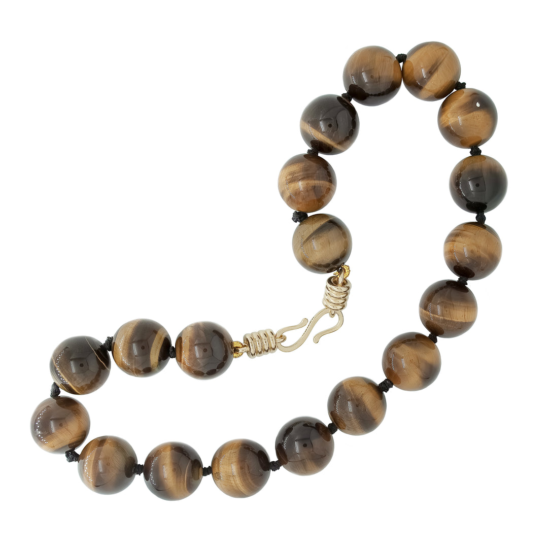 Tiger's Eye Strand Necklace
