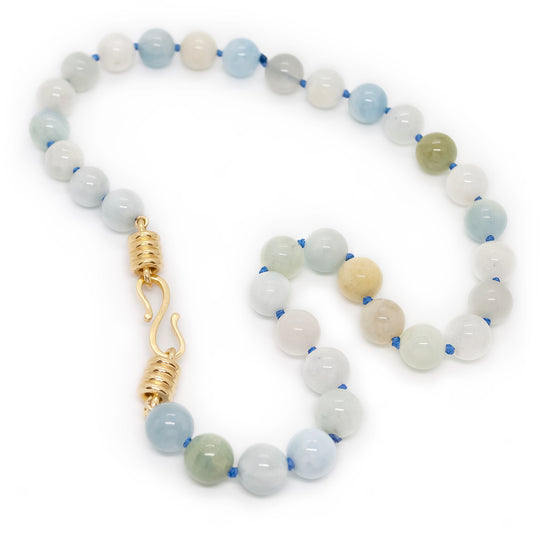 Aquamarine Strand Necklace