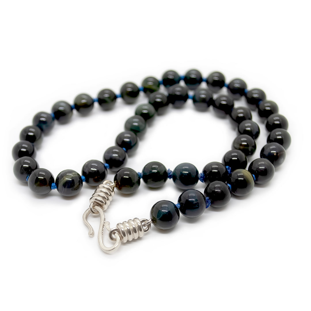 Black Tiger's Eye Strand Necklace