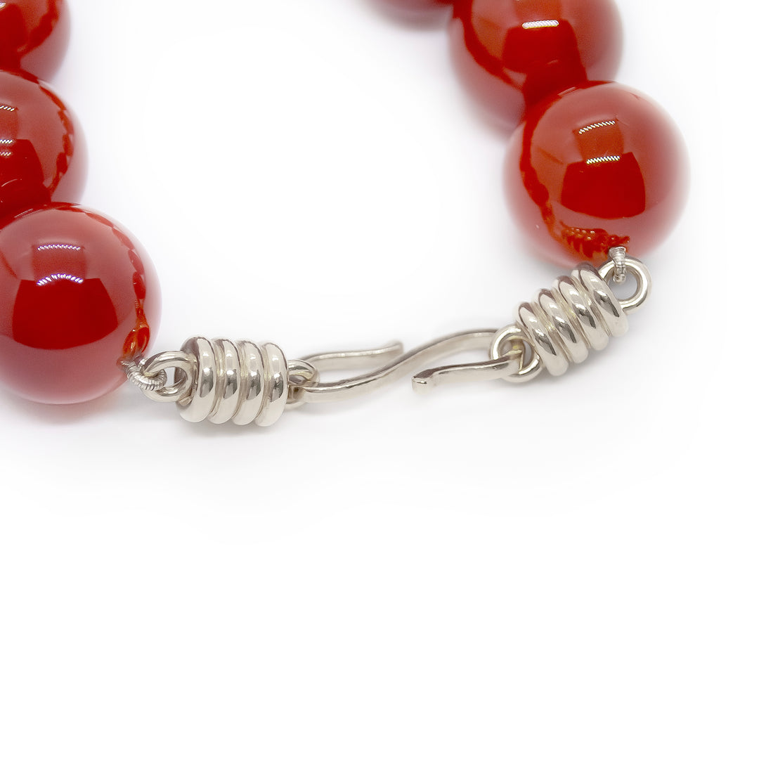Carnelian Strand Necklace
