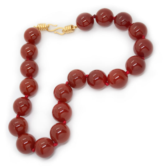 Carnelian Strand Necklace