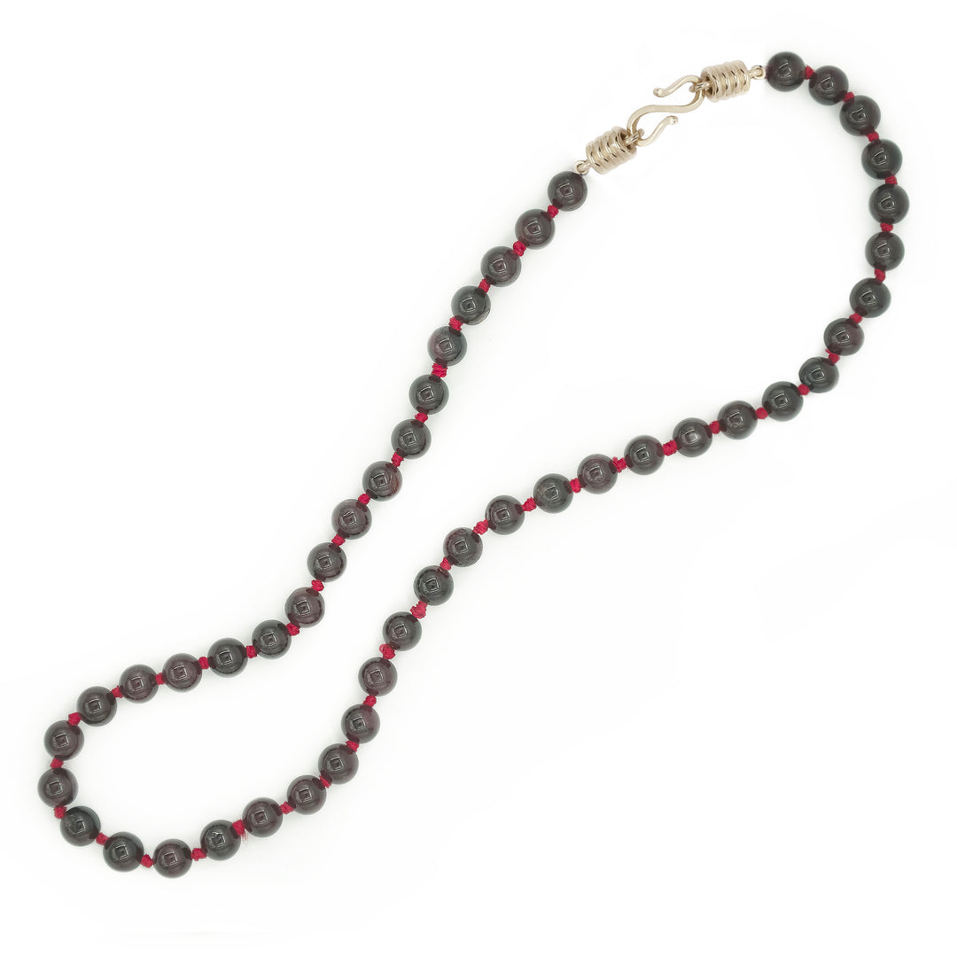 Garnet Strand Necklace
