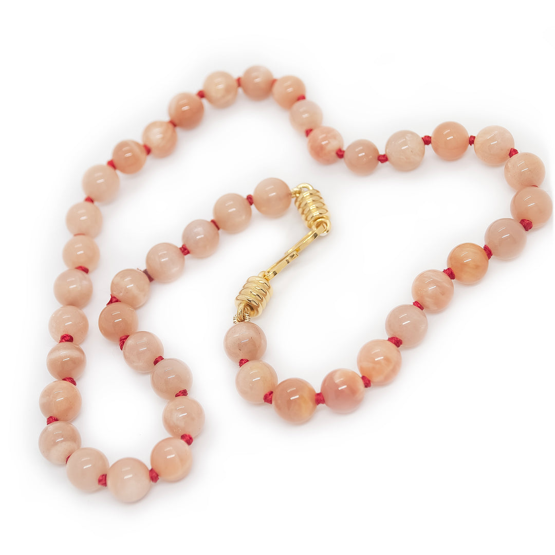 Moonstone Strand Necklace
