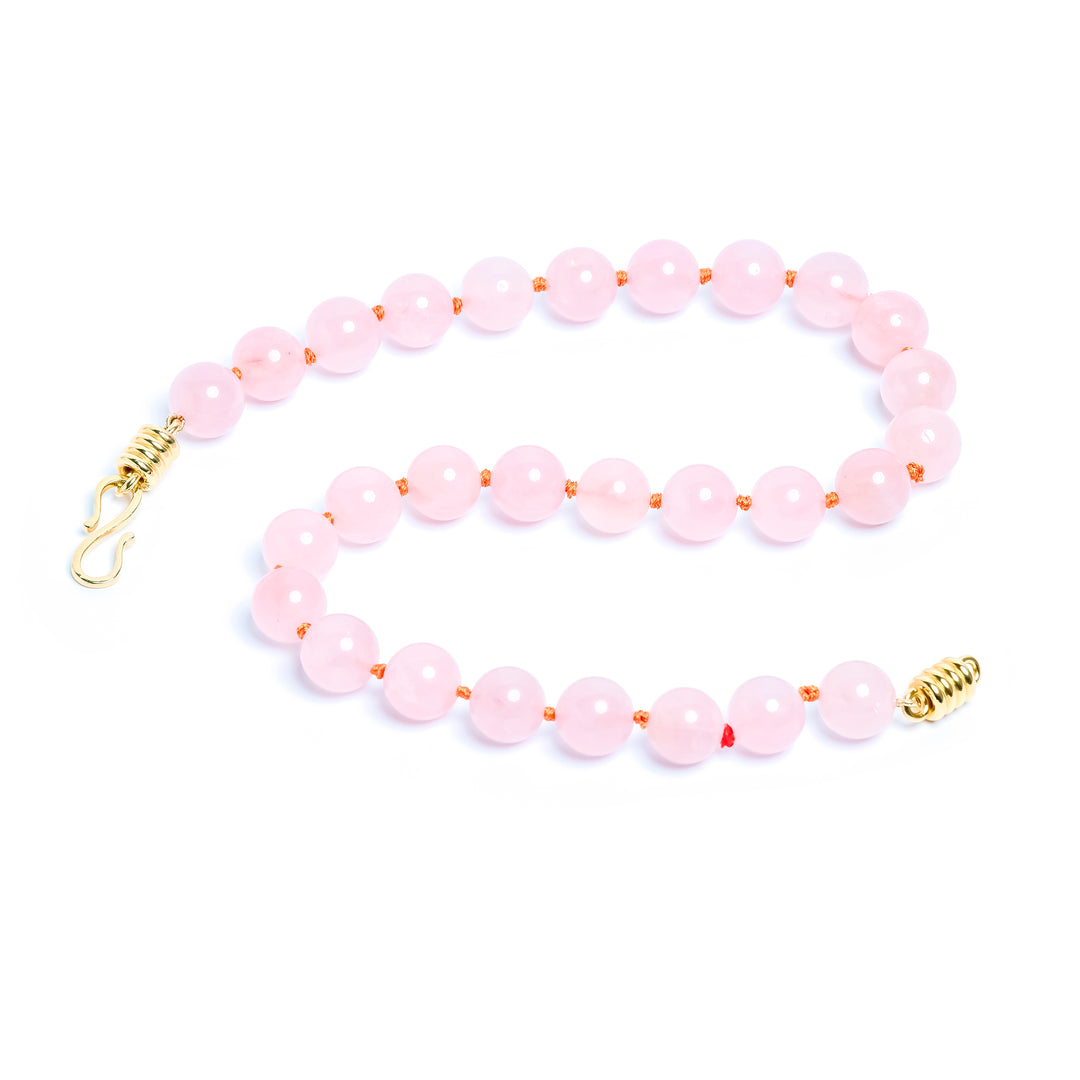 Rose Quartz Strand Necklace