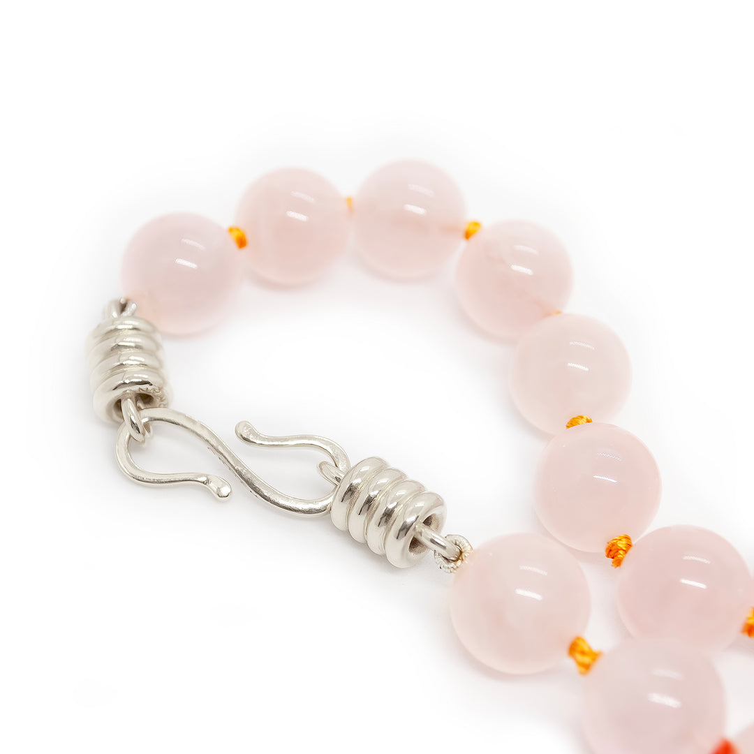 Rose Quartz Strand Necklace