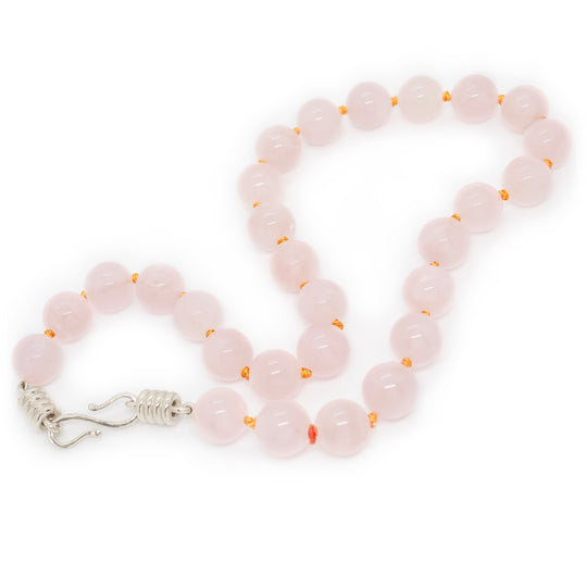 Rose Quartz Strand Necklace