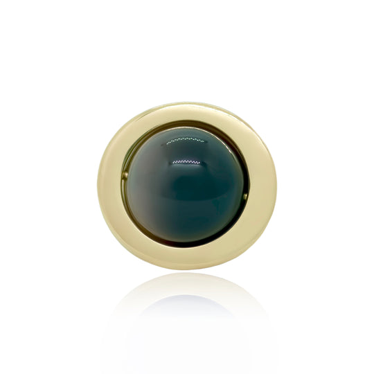 Compass Agate Ring