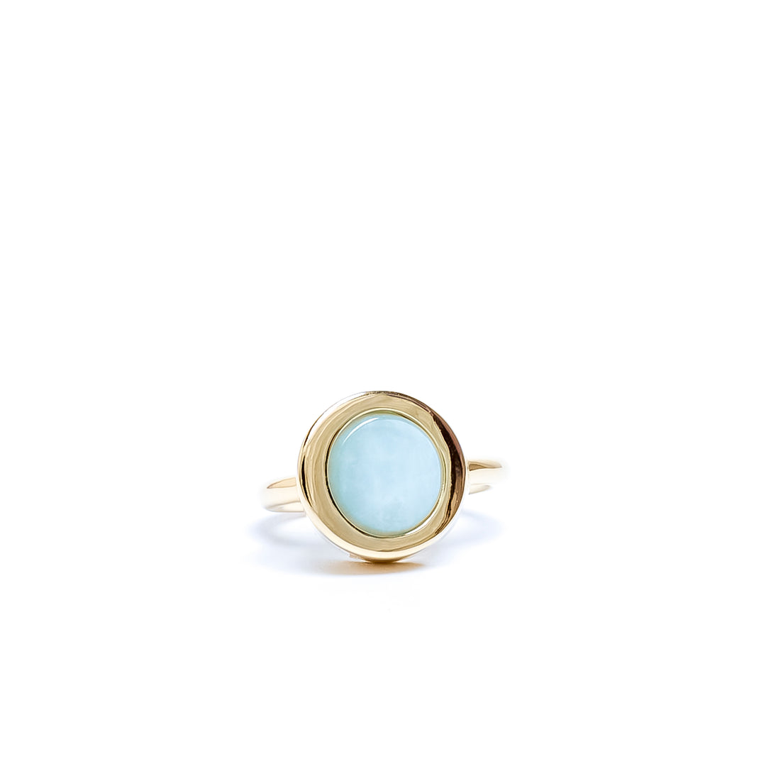 Compass Aquamarine Ring