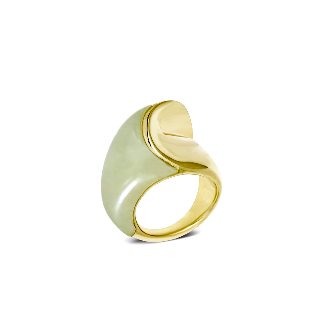 Perfect Wave Aventurine Ring