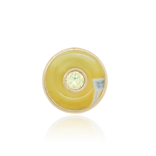 Ripples Citrine Small Ring