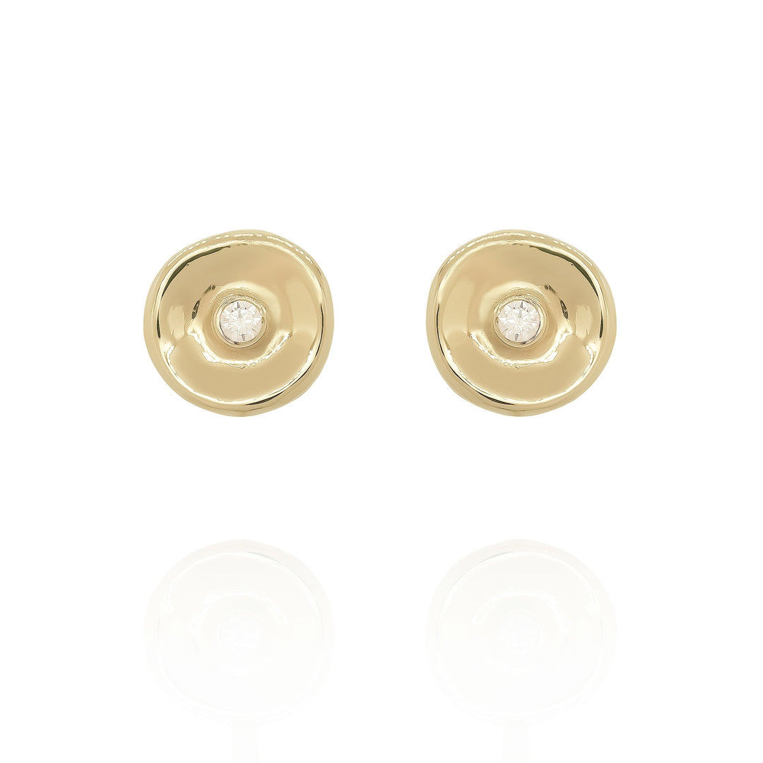 Ripples Diamond Studs