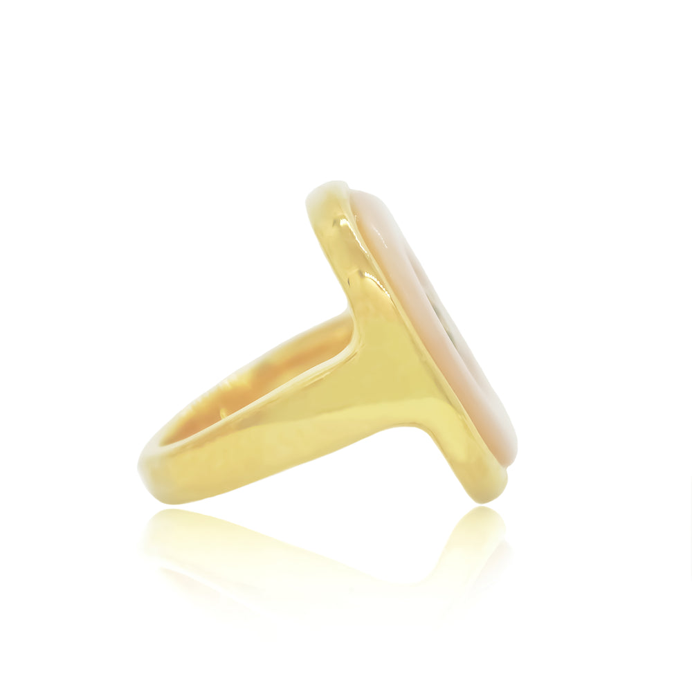 Ripples Morganite Small Ring