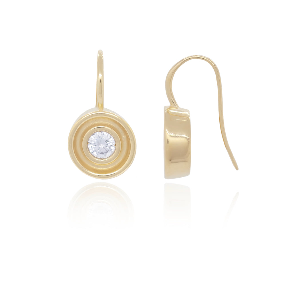 Diamond Flora Earrings