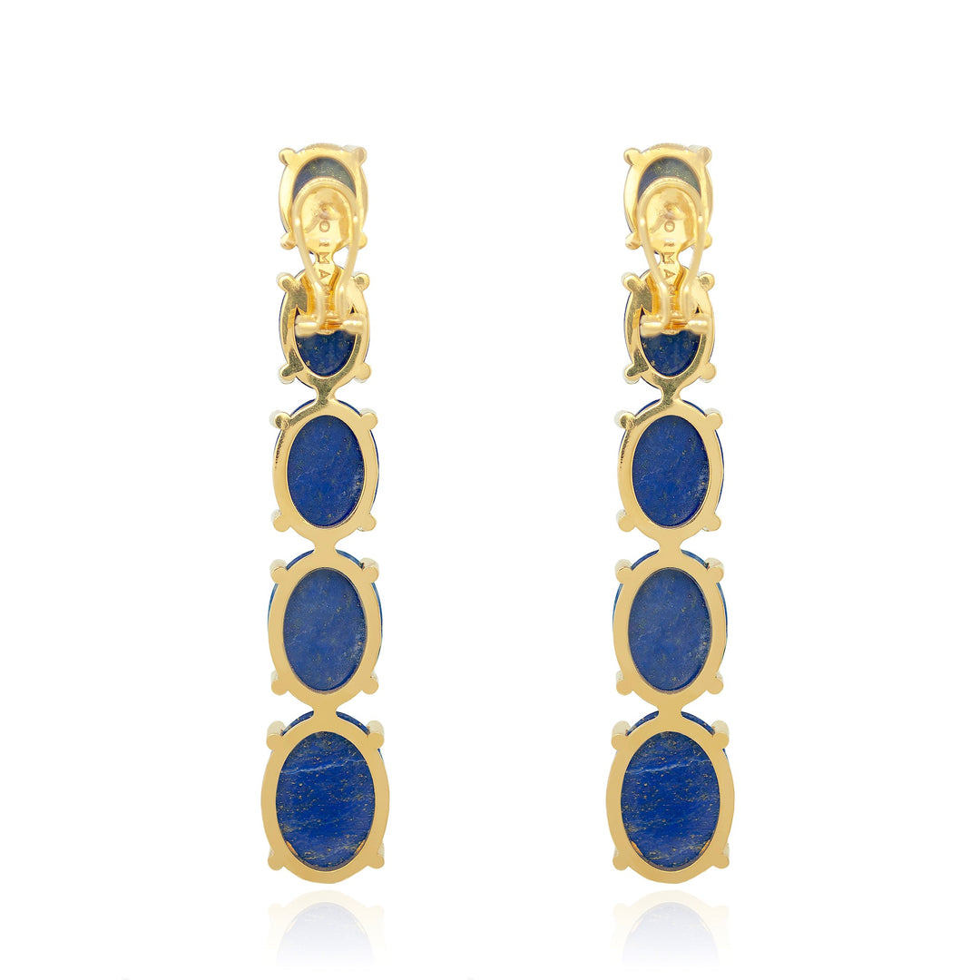 Beam Lapis Lazuli Earrings