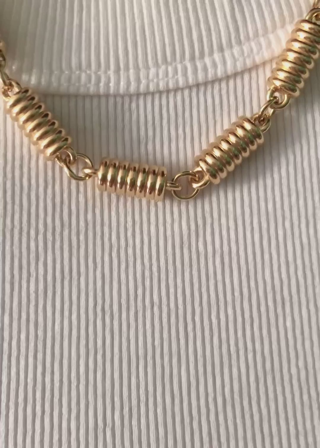 Anchor Wide Link Chain Necklace