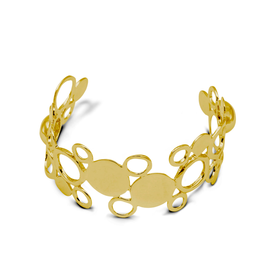 Fine jewelry cuff bracelet in gold from Atelier ORMAN