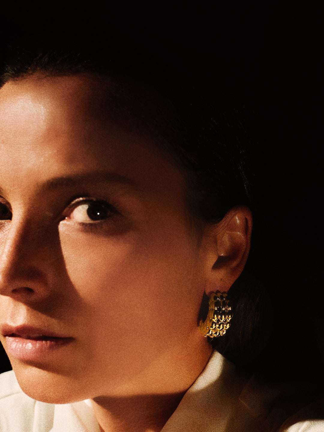 fine jewelry earrings in gold from Atelier ORMAN