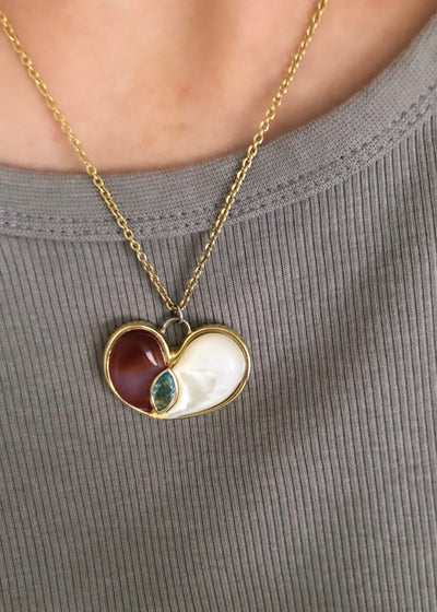 Stellar Hearts Large Necklace