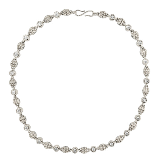 Anchor Diamond Slim Link Chain