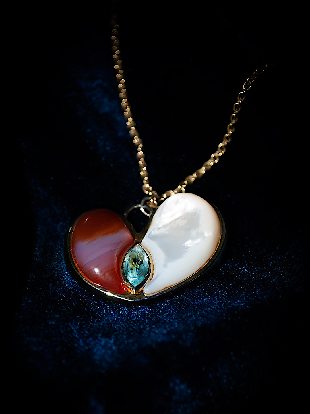 Stellar Hearts Large Necklace