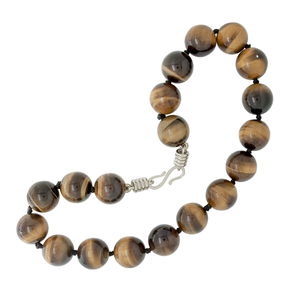 Tiger's Eye Strand Necklace