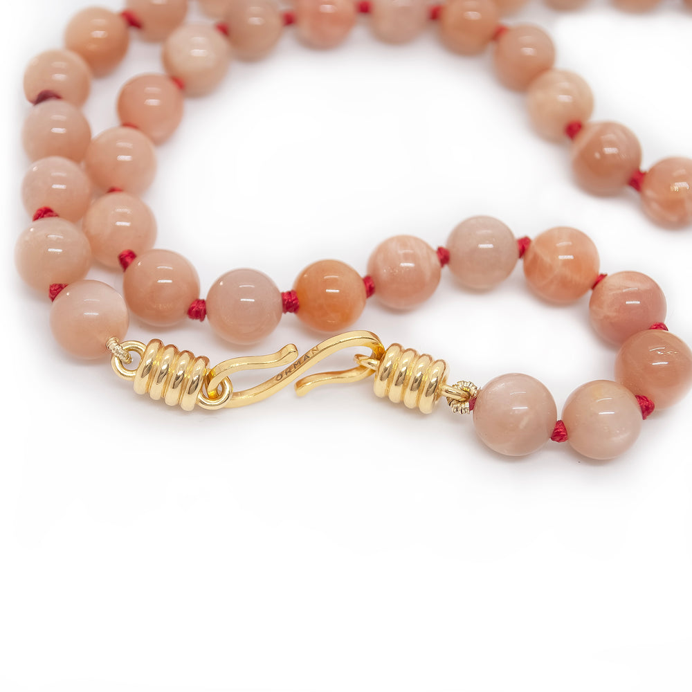 Moonstone Strand Necklace