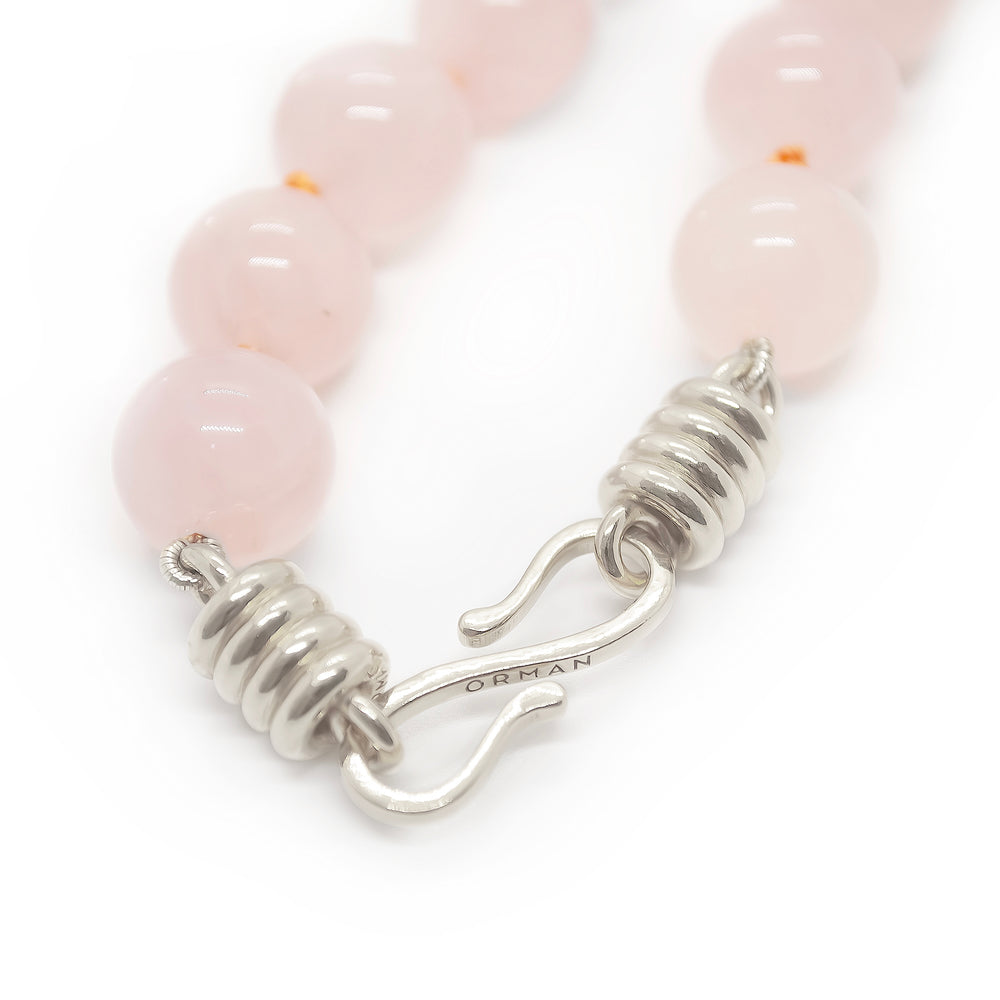Rose Quartz Strand Necklace