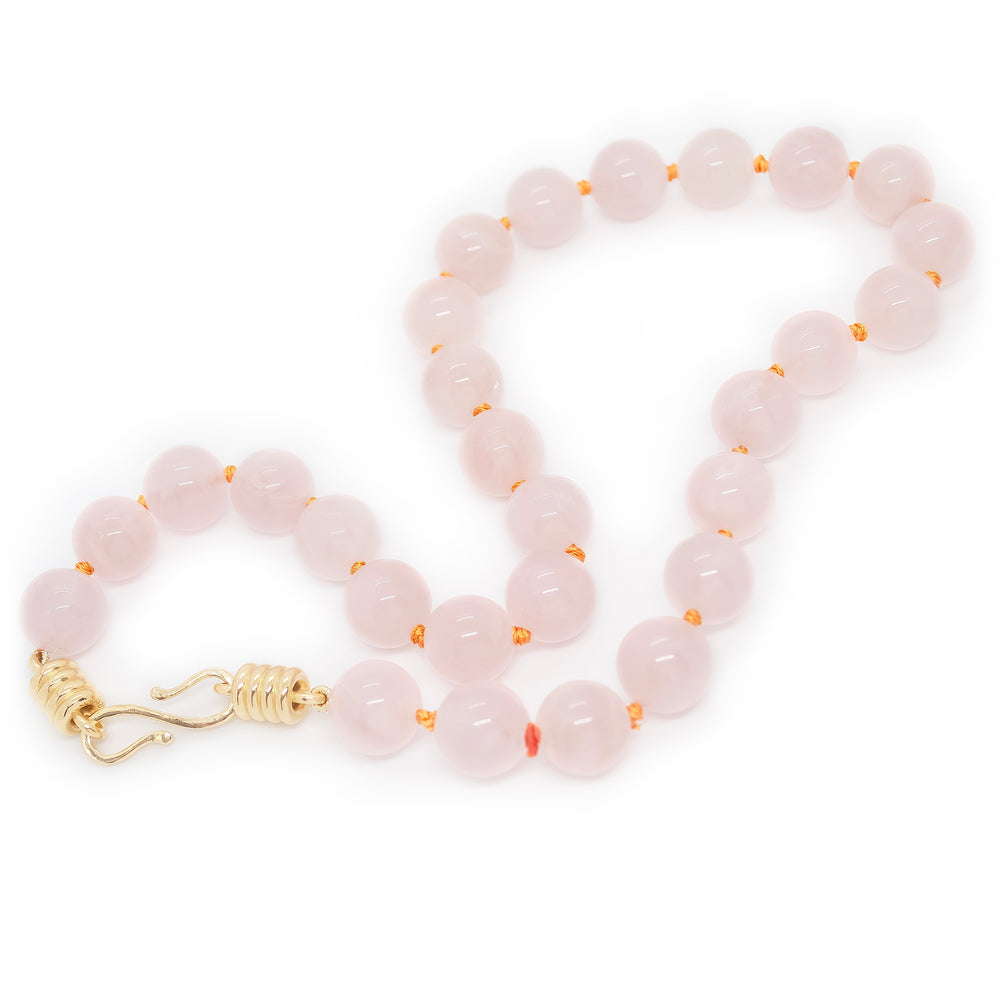 Rose Quartz Strand Necklace