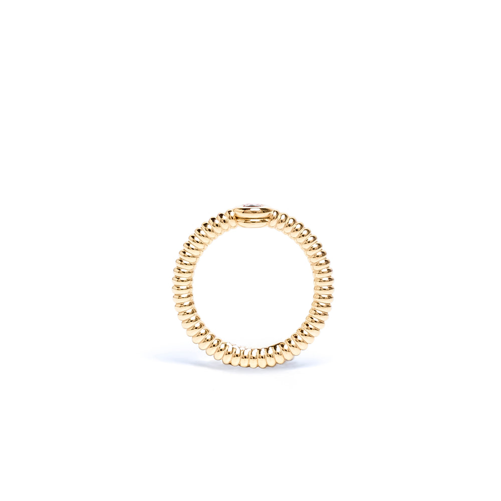 Anchor White Diamond Ring