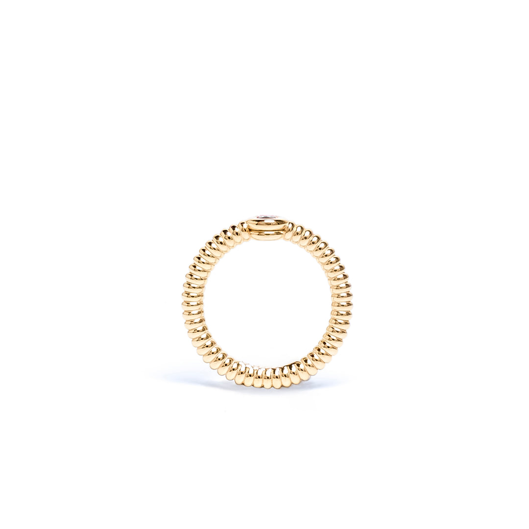 Anchor White Diamond Ring