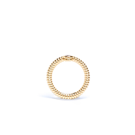 Anchor White Diamond Ring