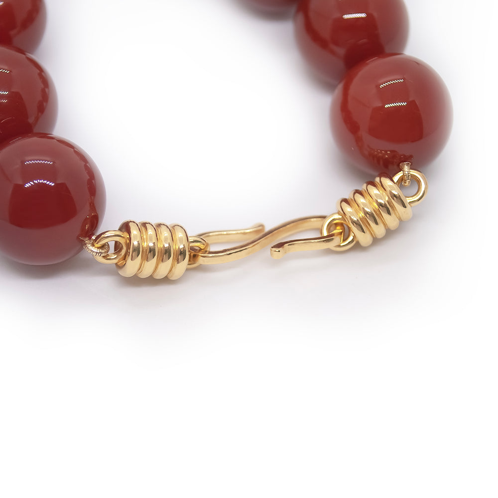 Carnelian Strand Necklace