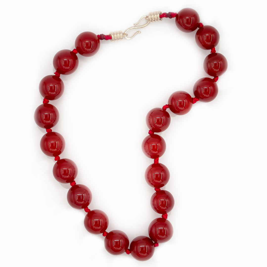 Carnelian Strand Necklace