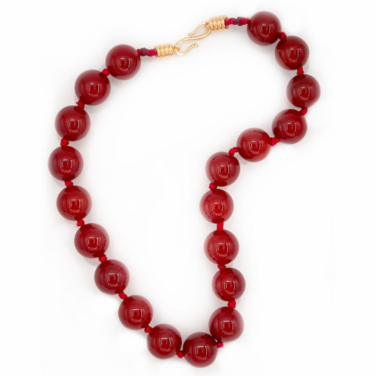 Carnelian Strand Necklace