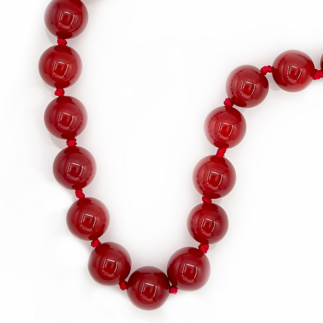 Carnelian Strand Necklace