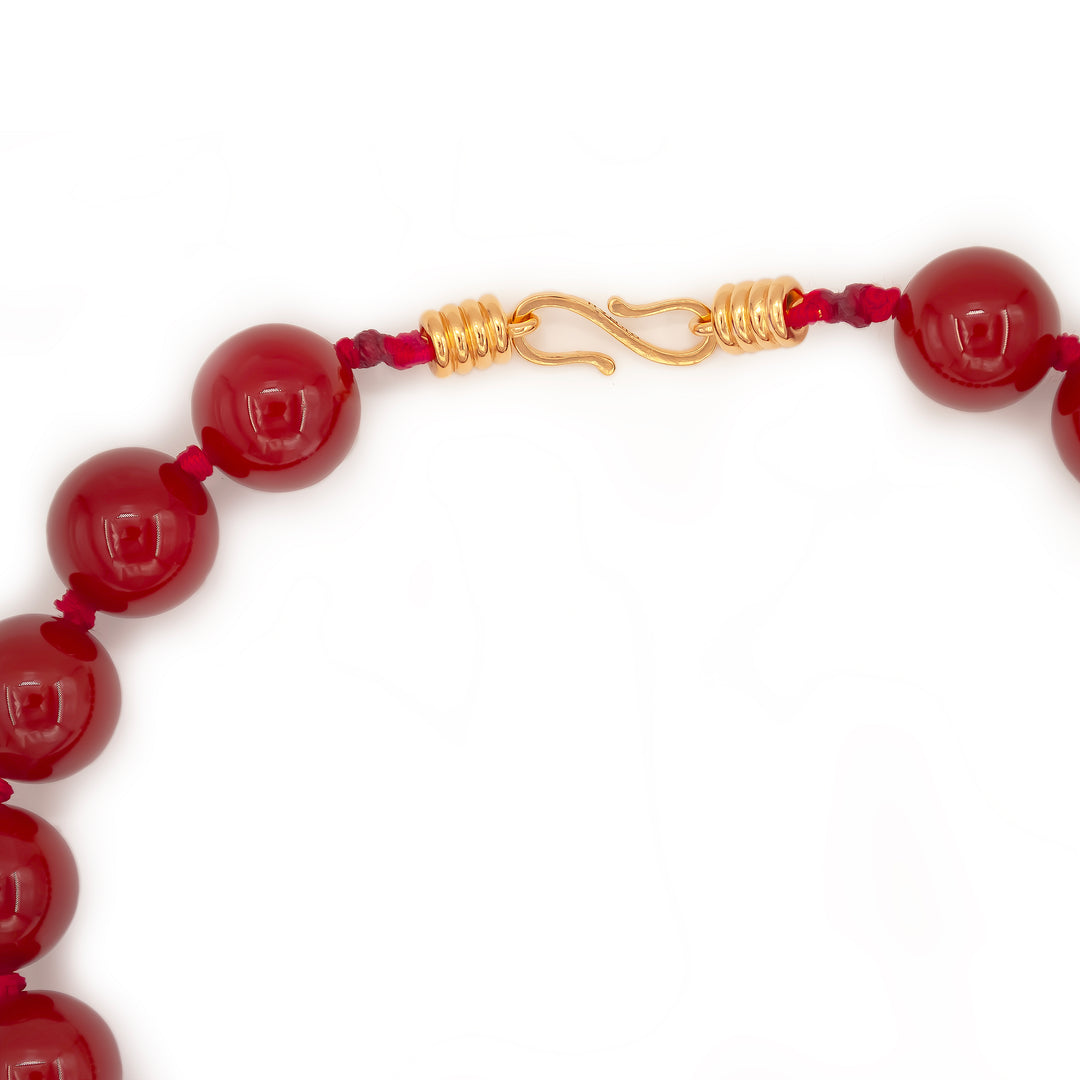 Carnelian Strand Necklace