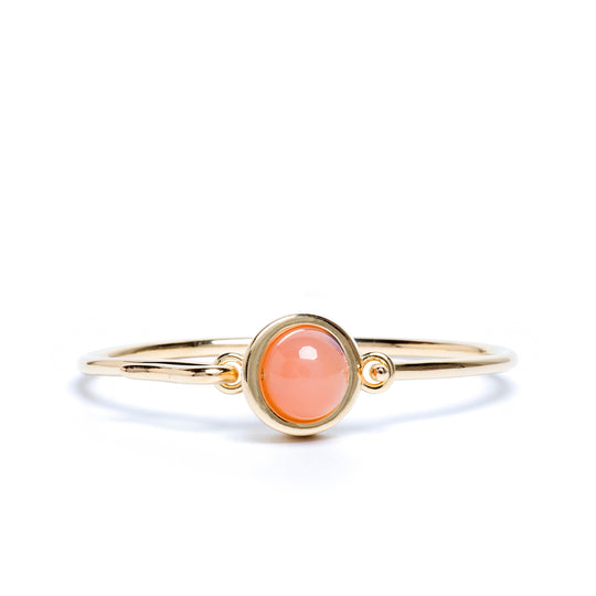 Compass Agate Bangle