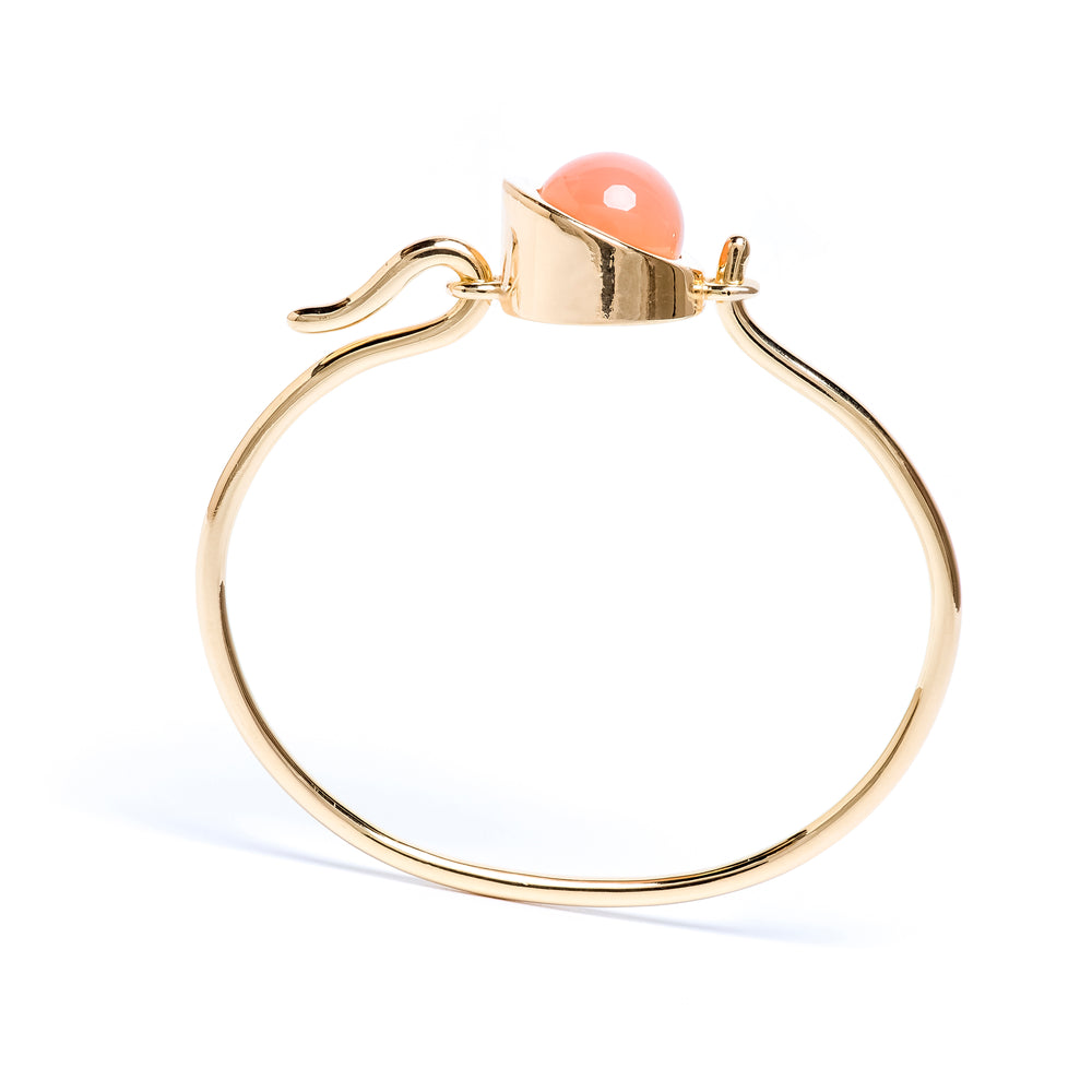Compass Agate Bangle