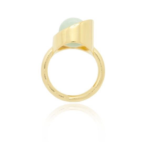 Compass Aquamarine Ring