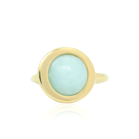 Compass Aquamarine Ring