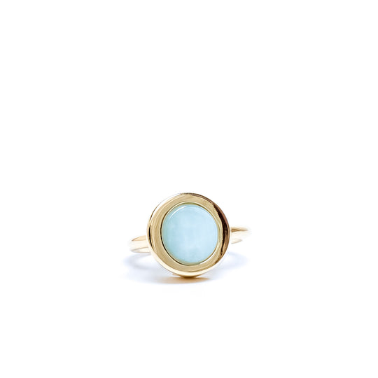 Compass Aquamarine Ring