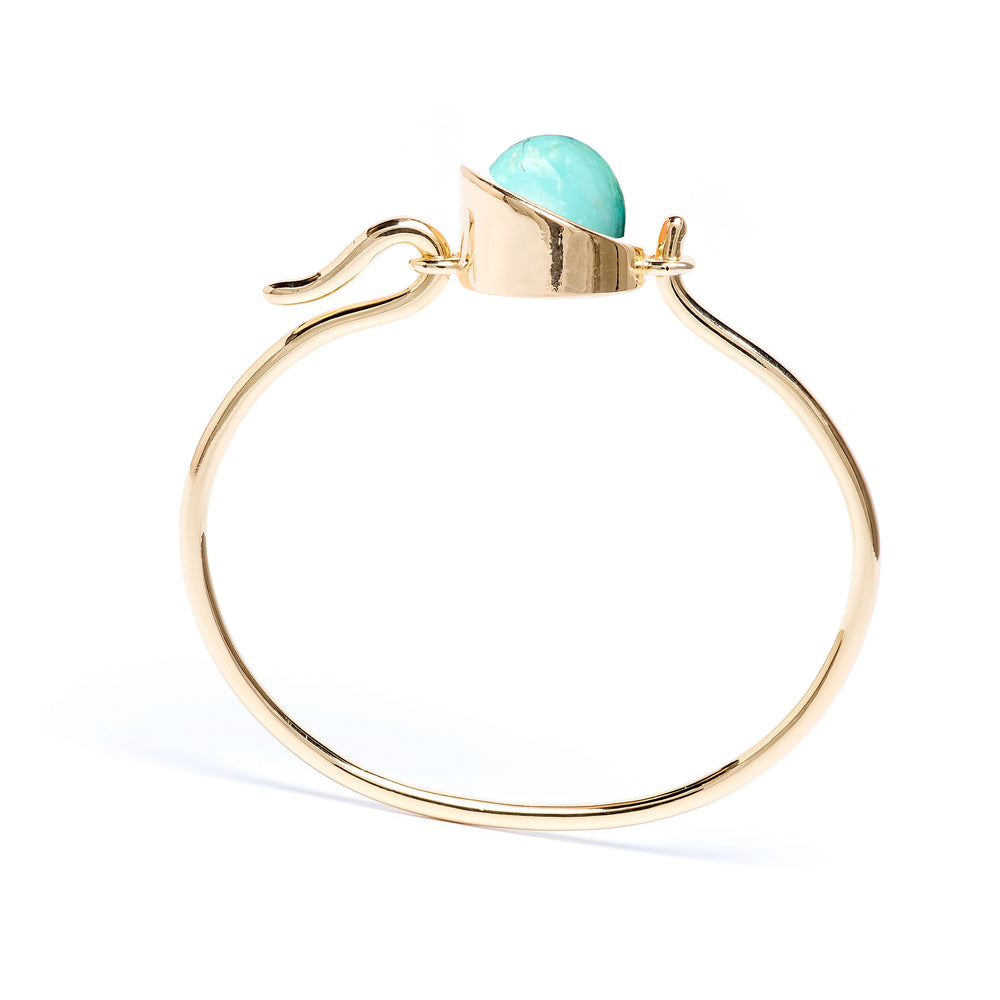 Compass Arizona Turquoise Bangle