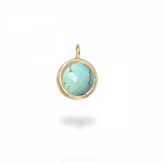 Compass Arizona Turquoise Pendant