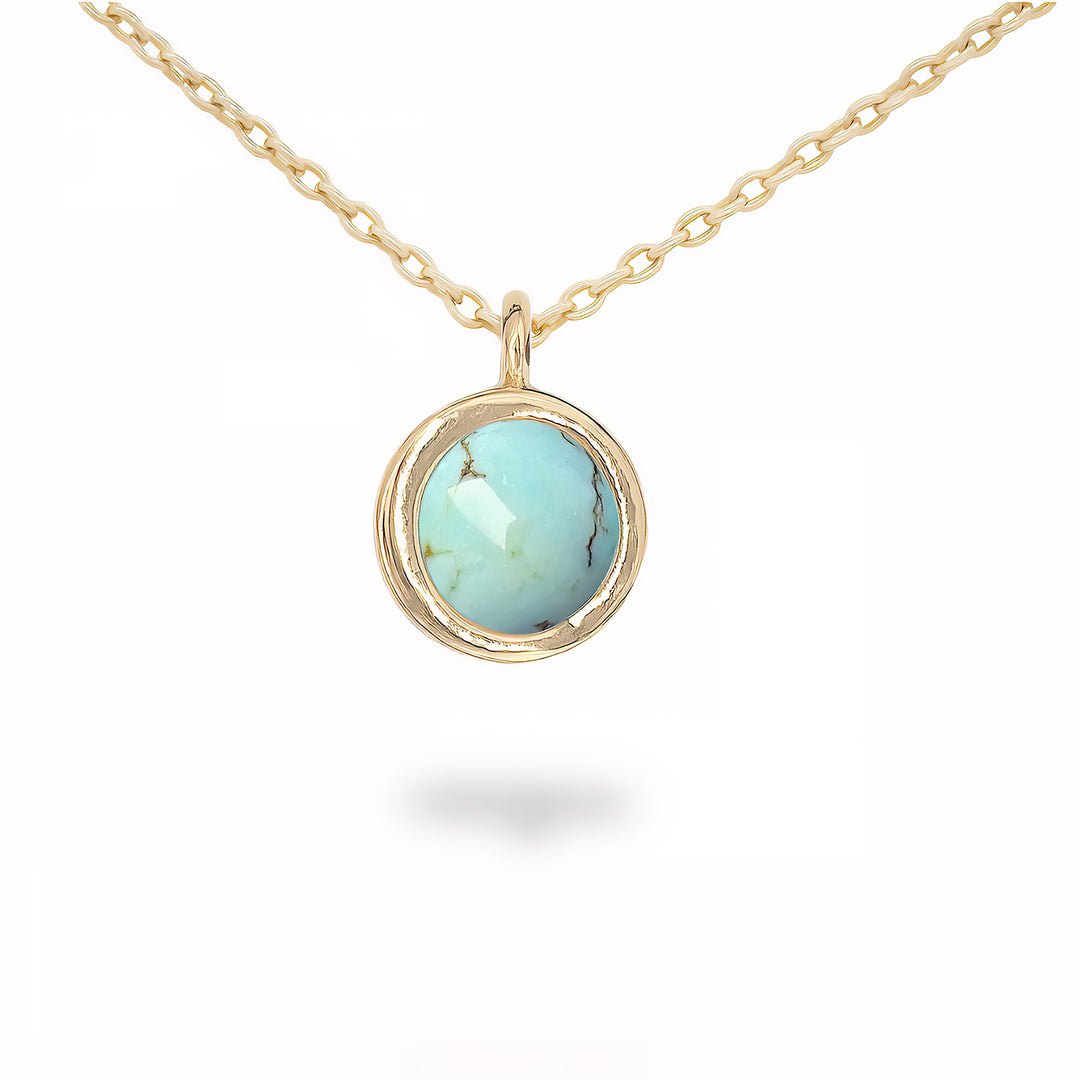 Compass Arizona Turquoise Pendant