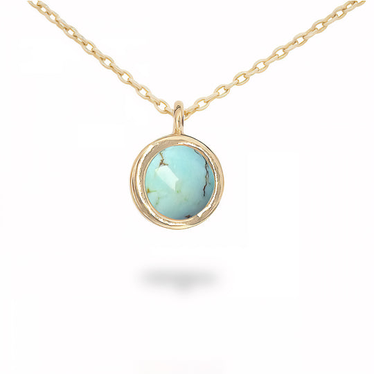Compass Arizona Turquoise Pendant