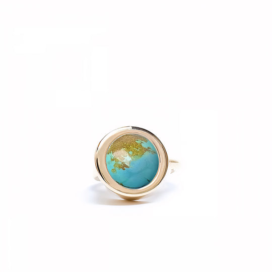 Compass Arizona Turquoise Ring