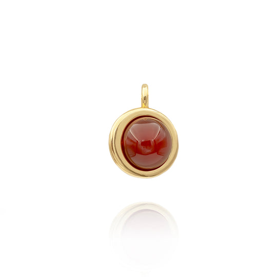 Compass Carnelian Pendant